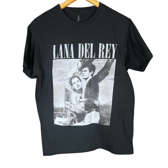 Lana Del Rey Black & White Photo T-Shirt Medium - Picture 1 of 3